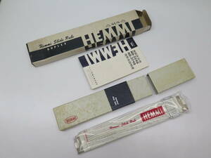 未使用保管品　デッドストック　HENNMI　Bamboo Slide Rule ヘンミ計算尺　機械技術用　No.259D　25㎝両面型