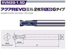 NACHI RVM2040G-1.5D アクアREVOミル 2枚刃
