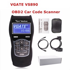 【最安値送料無料】日本語対応 VS-890 OBD2 スキャナーVgate 故障診断機 簡単取付 車の状態を診断 ダイアグ エラーコード消去