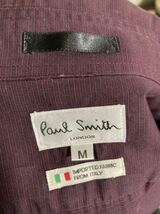 Paul Smith London シャツ Mサイズ イタリア製 紫 パープル_画像3