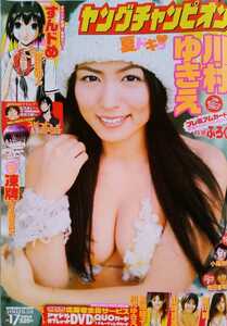 ヤングチャンピオン 2007年8月28日通巻No.488 川村ゆきえ 小阪由佳 森田香央里 カード未開封