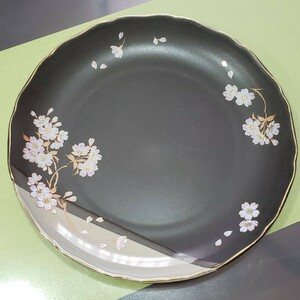 中古品　桜　大皿