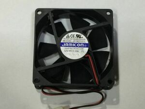 1. personal computer parts fan JAMICON JF0825S1L 12V 0.1A 8×8×2.5.PA77D