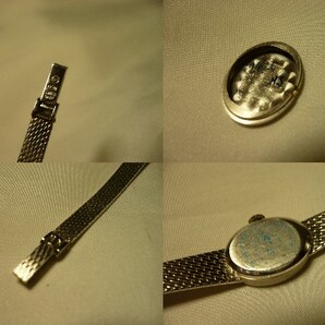 豪華☆TISSOT ティソ STYLIST K18 金無垢 WG 手巻き ☆の画像3