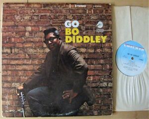 R&B LP# Bo Diddley / Go Bo Diddley [ US Checker LPS-3006 ]'67 Electronic Stereo DG