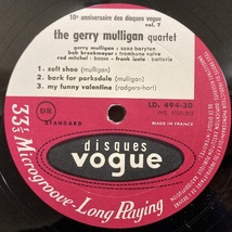 ■即決 Gerry Mulligan / Inedit 32345 当時のフランス盤、ウチミゾ FLAT ジェリー・マリガン_画像2