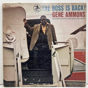 ■即決 Gene Ammons / the Boss is Back 32366 米オリジナル、LW Vangelder刻印 ジーン・アモンズ