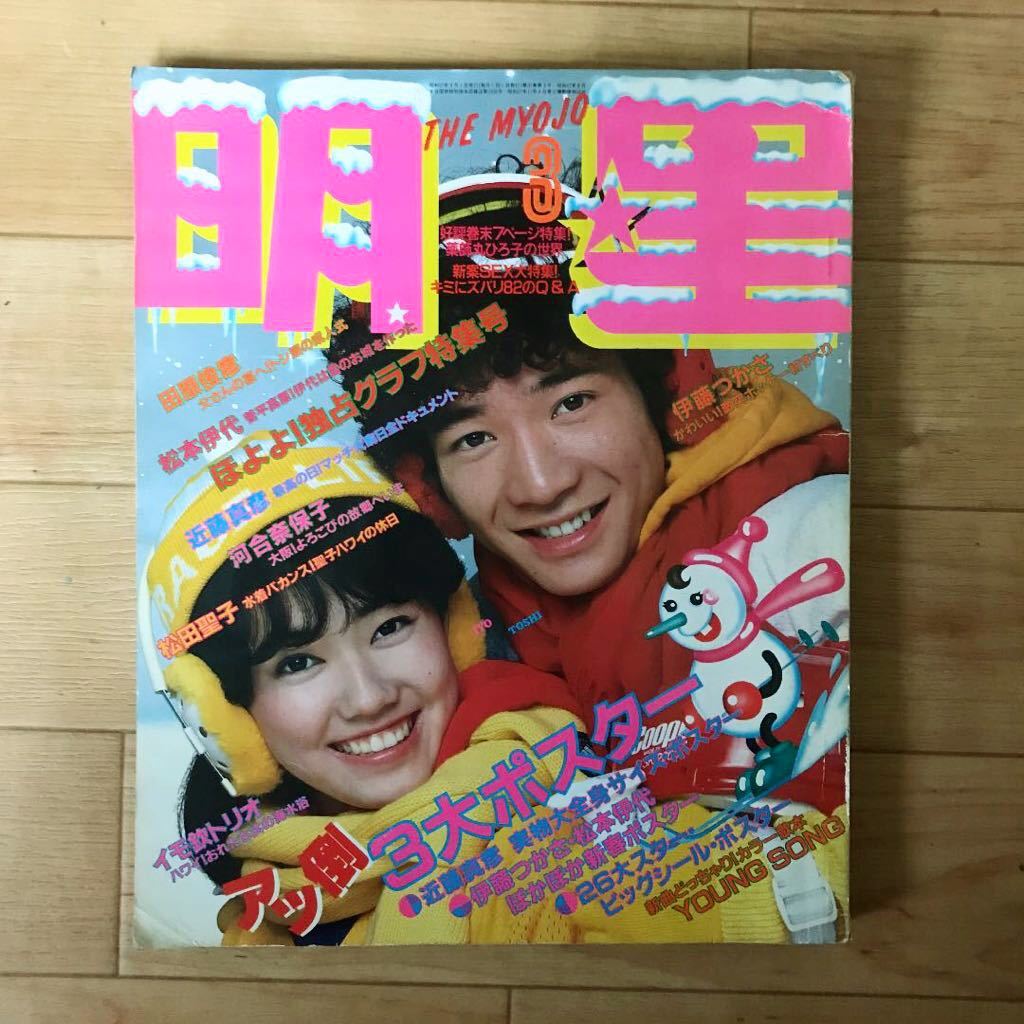 2023年最新】ヤフオク! -明星 1982(雑誌)の中古品・新品・古本一覧