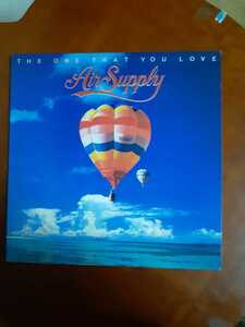 【LP盤】Air Supply/THE ONE THAT YOU LOVE @989