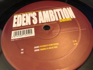 12”★Eden's Ambition / Shine / The Pitcher / プログレッシブ・トランス！