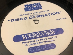 12”★Slaves 2 The Rhythm / Disco Damnation / ディスコ・ハウス！