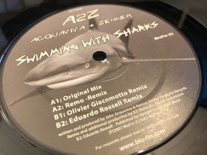 12”★A2Z / Swimming With Sharks / エレクトロ・テック・ハウス！