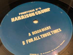 12”★Harrison Crump / Disco Diary / For All Those Times / フレンチ・ディスコ・ハウス！