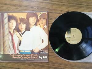 LP PAL CALIFORNIA GRAPE-FRUIT,FRESH ORANGE JUICE./キングレコード 1979 レコード盤☆中古