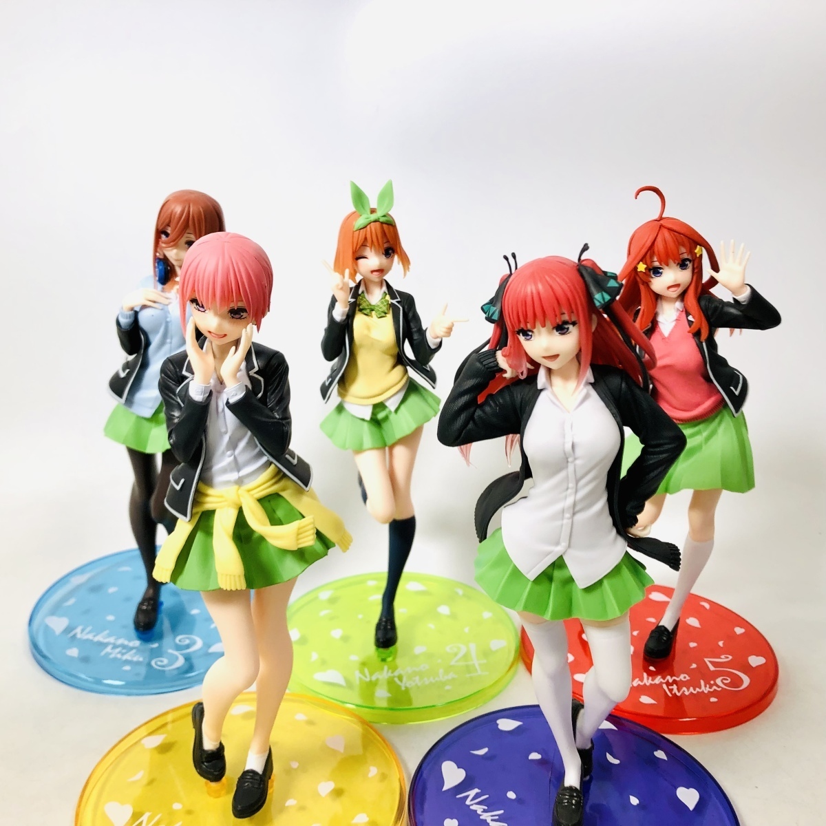 フィギュア 全国宅配無料 5種セット 五等分の花嫁 フィギュア Hibaihin