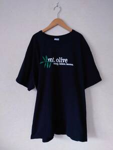 GILDAN ギルダン【USED古着】半袖Tシャツ color濃いネイビー (XL) ロゴmt.olive　337-5C1208