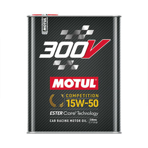 = 正規品 =　MOTUL モチュール 300V COMPETITION 【15W50】2L ★四輪専用★