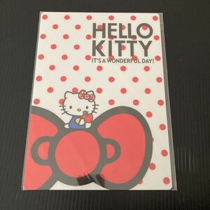 新品★サンリオ　Hello Kitty★キティちゃん＆リボン★下じき★三菱鉛筆　文具