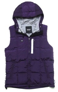 未使用 メンズ S QUILTING DOWN VEST M316107 PURPLE パープル / キルティング ダウン ベスト MARATHON JACKSON マラソン ジャクソン