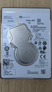 Seagate ST1000LM035 1TB 2.5inch 2298時間 530回 動作OK 2Z8T