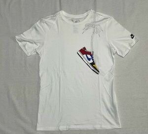 ナイキ NIKE SS Tシャツ CO.JP ダンク肩掛け AS MENS DUNK QS HOOK TEE AH0469-101 ホワイト サイズM [tal-0315]