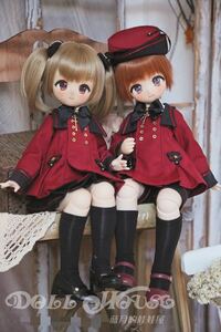 BJDドール用衣装セット MDD/kumakoサイズ 双子 全2種類 球体関節人形 doll 洋服 全2色