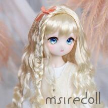 BJDドール用ウィッグ MDD/kumako/DDサイズ通用 全3色 8-9インチ 球体関節人形 doll_画像1