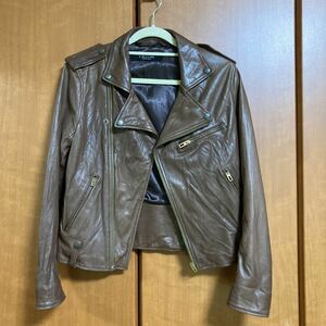 L'ALLUREライダースジャケット レザー