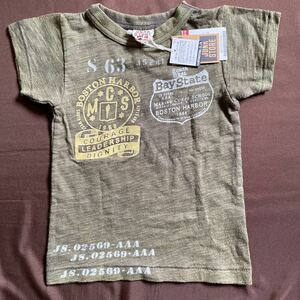 ＪＵＮＫ　ＳＴＯＲＥ　半袖Ｔシャツ　ＫＨＡＫＩ　100　新品