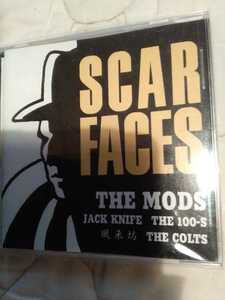 SCARFACES THE MODS THE COLTS JACK KNIFE THE 100S 風来坊　ステッカー付き