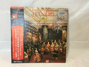 ☆R122☆LP レコード Collegium aureum Handel ヘンデル 合奏協奏曲集 作品3 アレクサンダーの饗宴 2枚組 ULX-3046～7-H