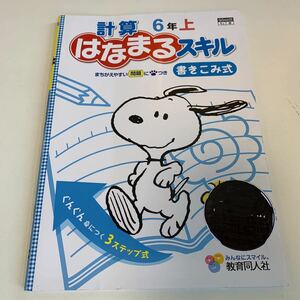 Y25.311 計算はなまるスキル ドリル 計算 小学6年 上 中学受験 テスト 予習 復習 成績 国語 算数 理科 社会 英語 家庭科 教材 家庭学習