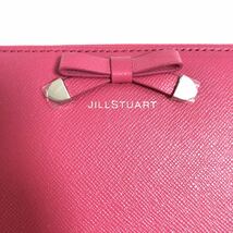 ★送料無料★ 新品 展示品 ジルスチュアート JILLSTUART 長財布 ウォレット お財布 財布 ピンク ピンク色 女性 可愛い リボン ワンポイント_画像8