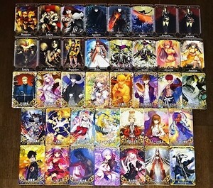 FGOアーケード Fate/Grand Order Arcade ホロ フェイタル 38枚セット ★5 ★2 ★1 ☆