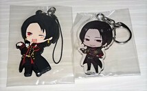 刀剣乱舞 加州清光 グッズ 2個セット ねんどろいどぷらす 特典 ラバーストラップ アクリルキーホルダー など 未開封 ★_画像1