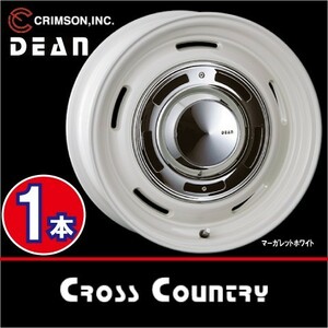 激安特価！ 1本価格 クリムソン ディーン クロスカントリー WHT 16inch 4H100 6J+42 DEAN CROSS COUNTRY