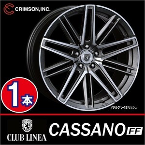 激安特価！ 1本価格 クリムソン クラブリネア カッサーノFF MGR/P 19inch 5H112 8J+48 CLUB LINEA CASSANO