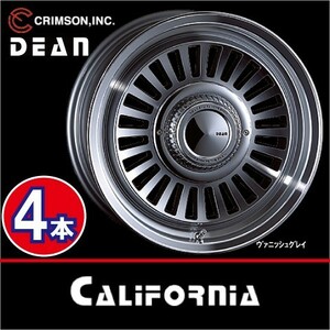 激安特価！ 4本価格 クリムソン ディーン カリフォルニア BGR 16inch 6H139.7 7J+25 DEAN CALIFORNIA