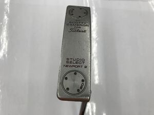 タイトリスト　SCOTTY CAMERON STUDIO SELECT NEWPORT2 オリジナルスチール　メンズ右　即決価格