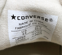 CONVERSE/コンバース 2012SS ALL STAR CARGO-PANT HI 23.5cm ベージュ スニーカー オールスター カーゴパンツ ハイカット_画像10