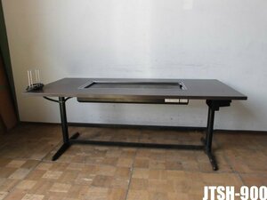 中古厨房 ジョイテック 業務用 電気 グリドル 鉄板焼き台 鉄板焼きテーブル JTSH-900 単相 200V 温度調節可 複数在庫有 W1800×D850 B