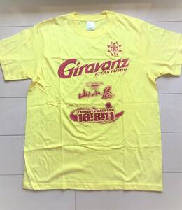 新品未使用★ギラヴァンツ北九州　Giravanz ギラヴァンツ 山小屋　記念Tシャツ　ユニフォーム　Tシャツカットソー　Ｊリーグ　サッカー★