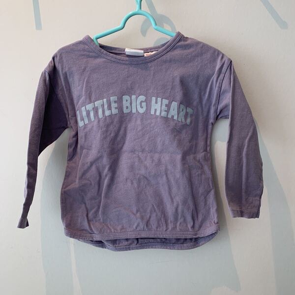 ZARA 長袖シャツ 美品 size18-24month カラーlightパープル 着用少なめ 幼児服 子供服