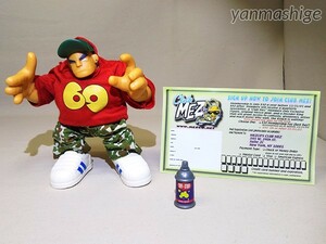 限定オリジナル1st MEZCO FOODZ『FAT CAP・69スウェットパーカー』フル可動ソフビ WRITERS BLOCK メズコ TOY2R アディダス・スーパースター