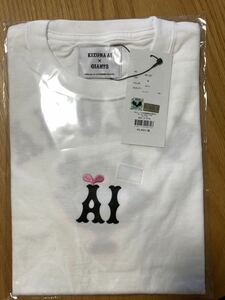 【新品・レア】キズナアイ ジャイアンツ コラボTシャツ Mサイズ　KG-05T