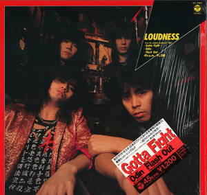 ラウドネス LOUDNESS / Gotta Fight / Columbia AY-7401 (LP0460) Odin Flash Out 収録 高崎晃 へヴィーメタル ハードロック