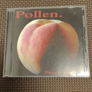 Pollen. Peach tree.