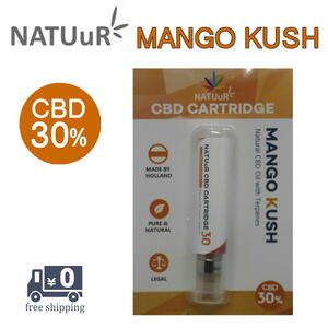 CBD リキッド マンゴークッシュ 30% 510スレッド カートリッジ ナチュール NATUuR ベイプリキッド 送料無料