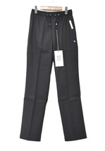 NULABEL（ニューレーベル）EASY PANTS イージーパンツ TROUSERS トラウザーズ パンツ スラックス PORTVEL CM1YOK42 クリースライン BLACK_画像1