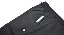 NULABEL（ニューレーベル）EASY PANTS イージーパンツ TROUSERS トラウザーズ パンツ スラックス PORTVEL CM1YOK42 クリースライン BLACK_画像6